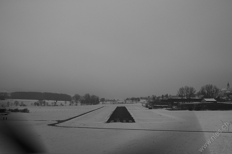 Approaching Triengen Airfield