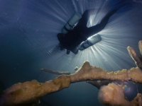 Sidemount-Taucher