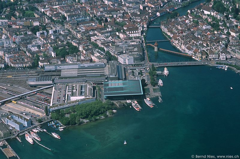 KKL and Train Station Luzern