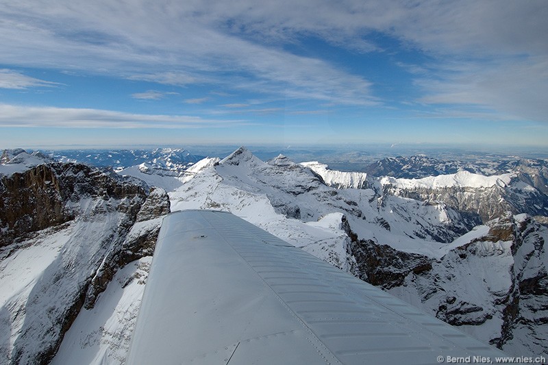 Above the mountains