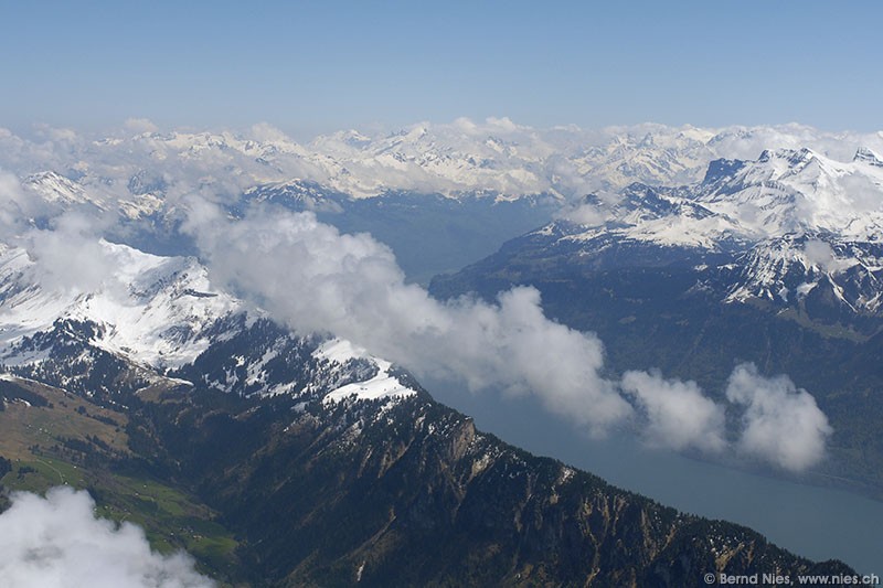 Mount Augstmatthorn, Lake Brienz