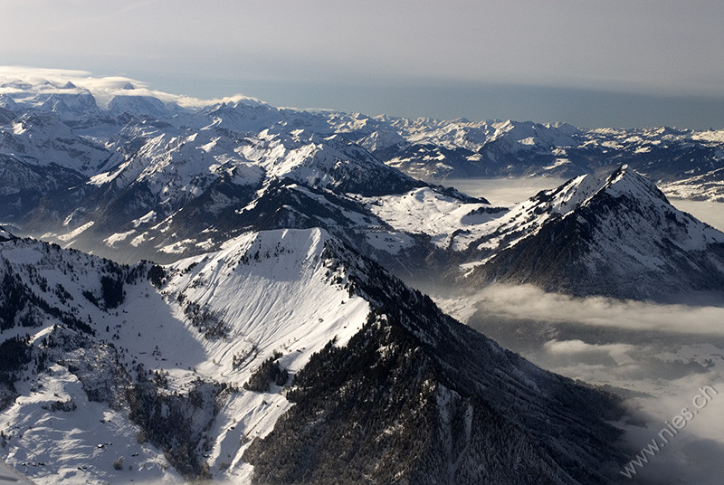 Mountains in winter