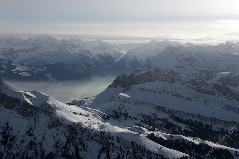 Mountains in the mist