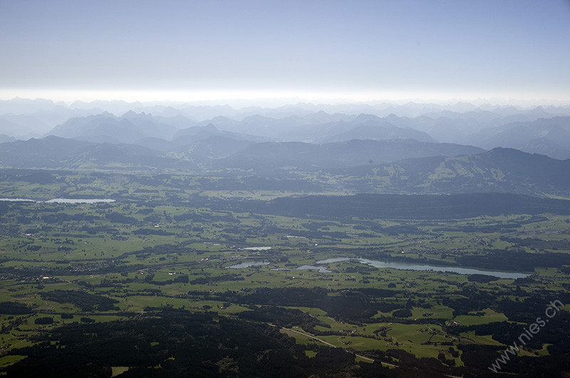 Allgäu mit Alpen