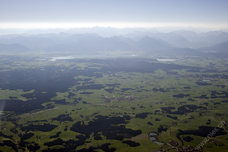 Allgäu mit Alpen