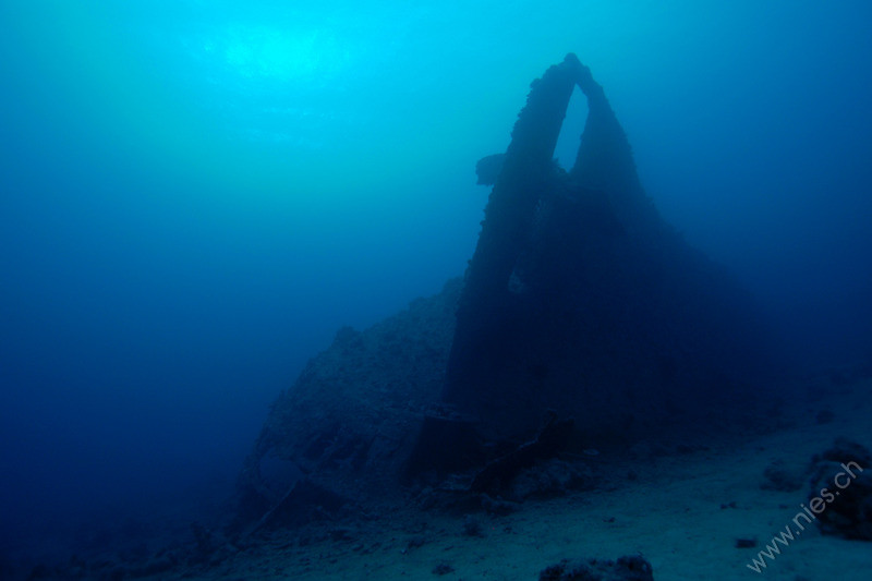 Shipwreck stern