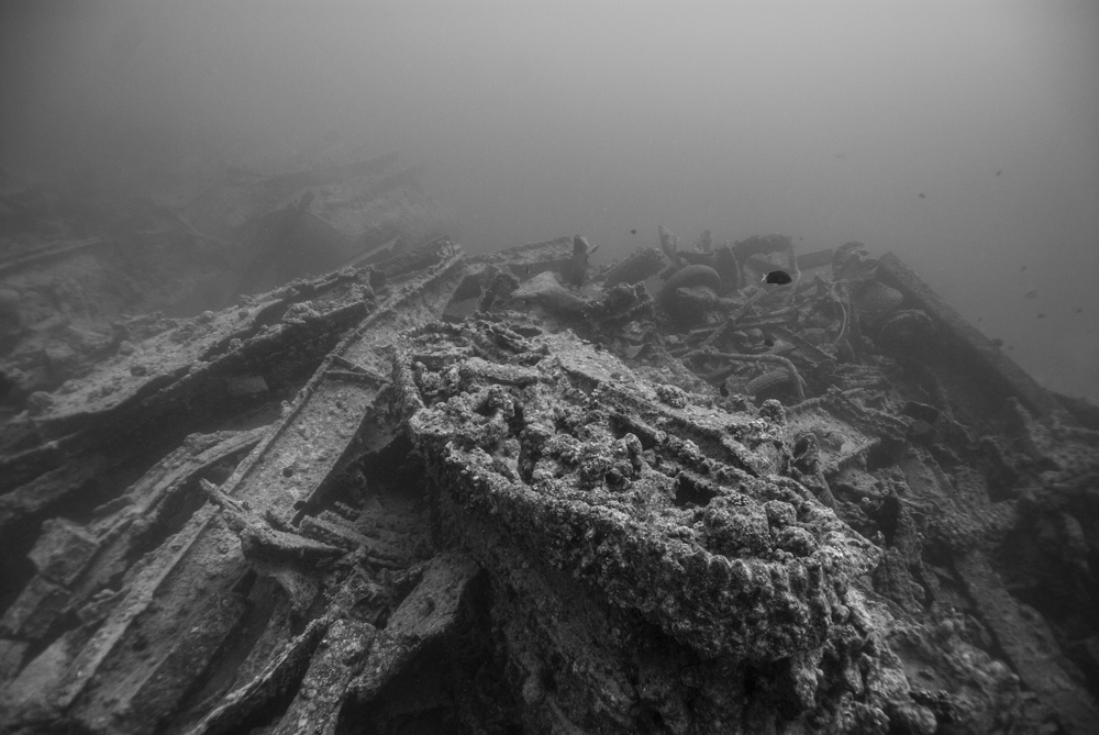 Tank in Thistlegorm