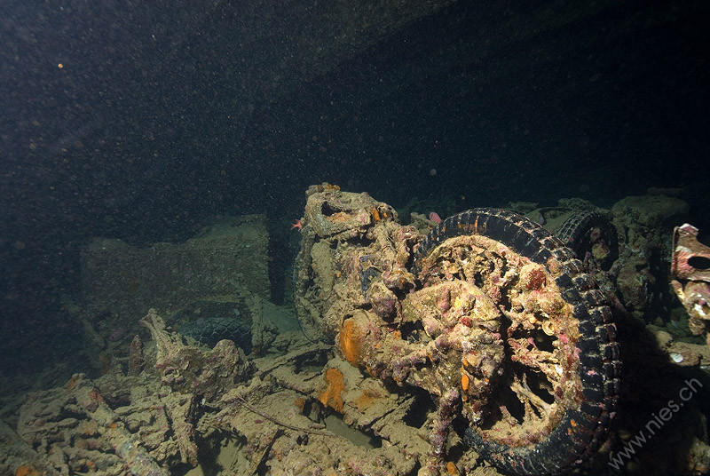 Bikes in SS Thistlegorm