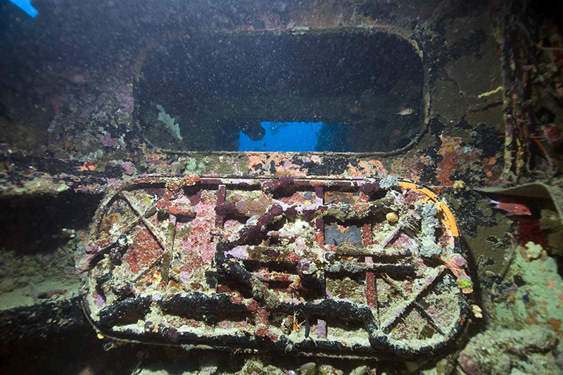 USS Tucker Bulkhead