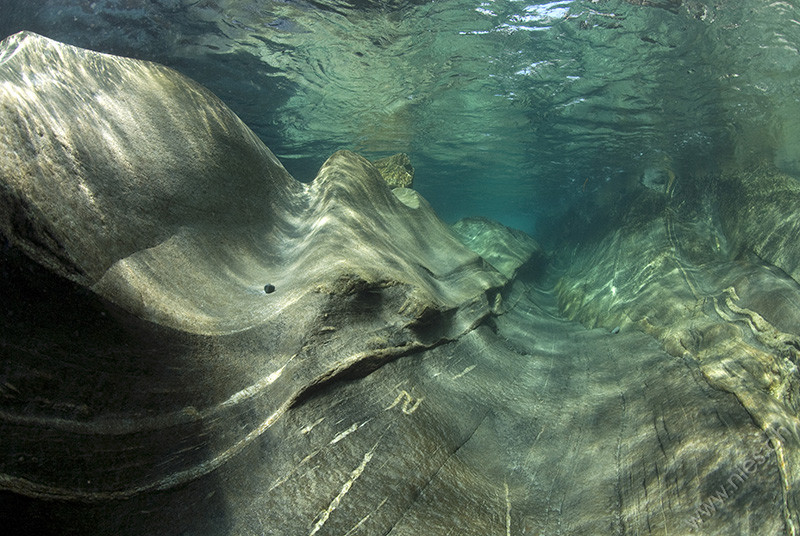 Rocks and Water Surface