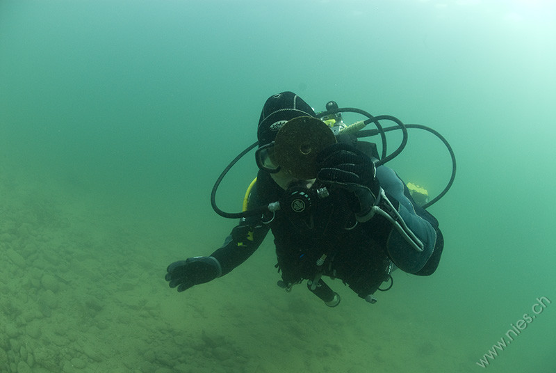 Diver with Flex Disc