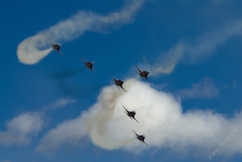 Patrouille Suisse Schwan