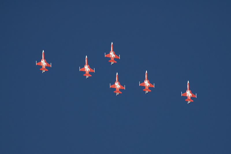 Patrouille Suisse Kreuz 1