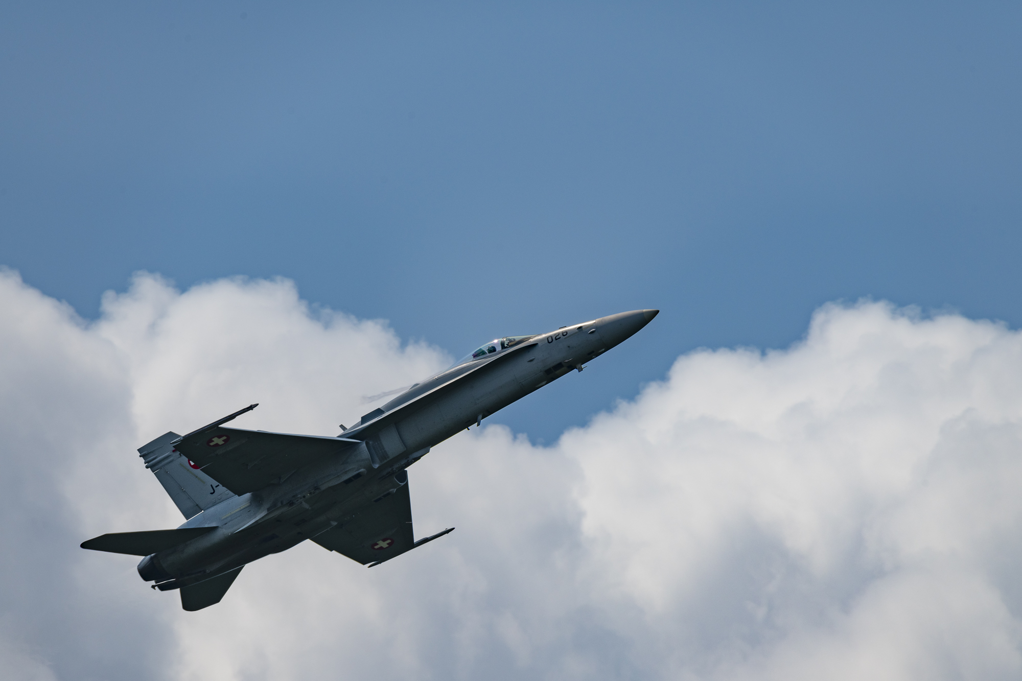 F/A-18 Hornet of Swiss Airforce