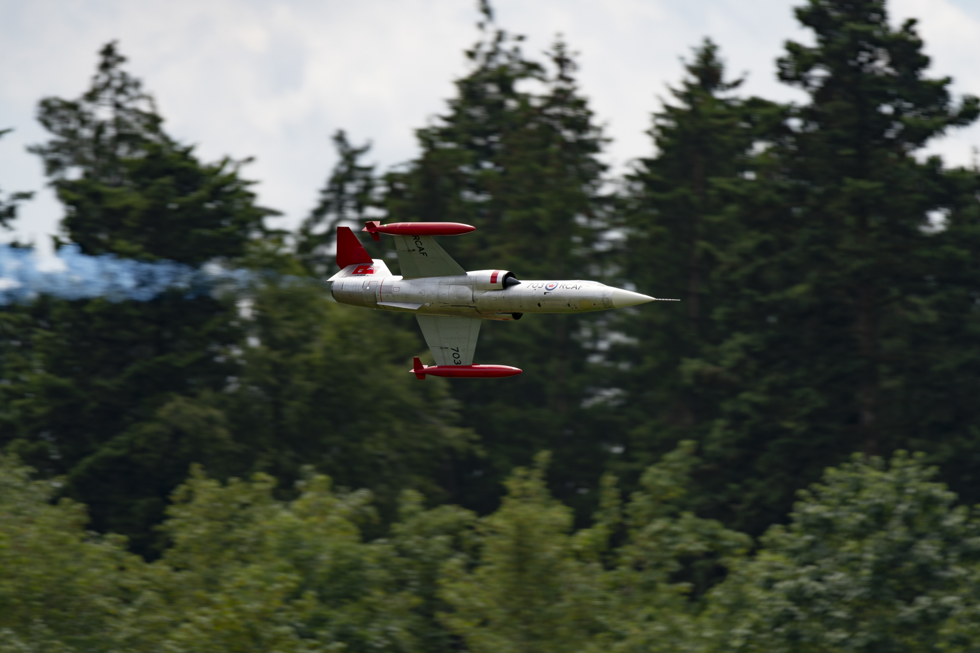 Lockheed F-104 Starfighter model airplane