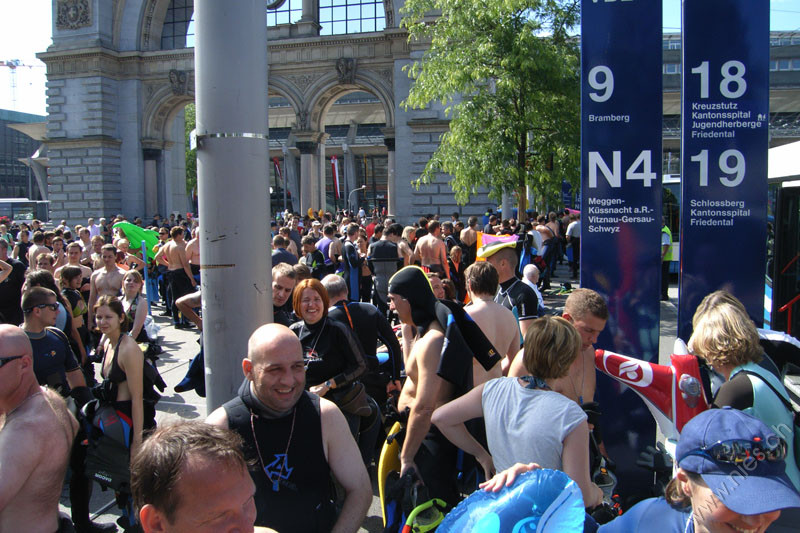 Crowd in Lucerne