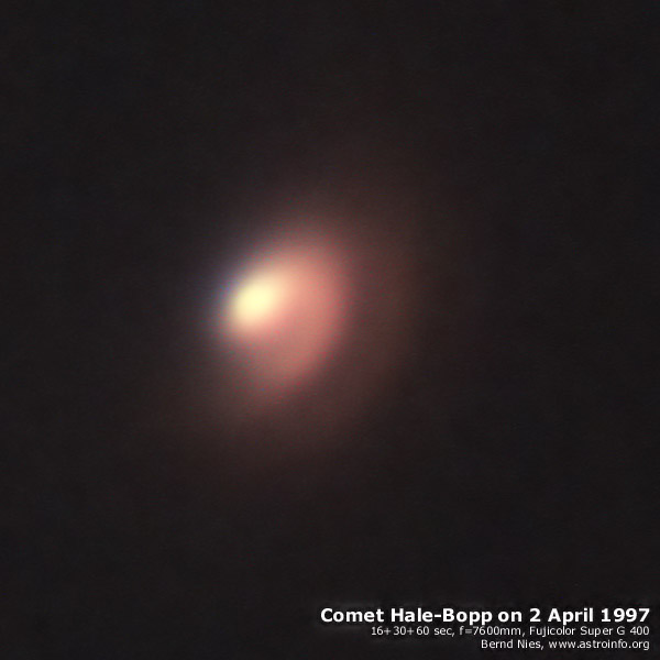 Comet C/1995 O1 Hale-Bopp © Bernd Nies