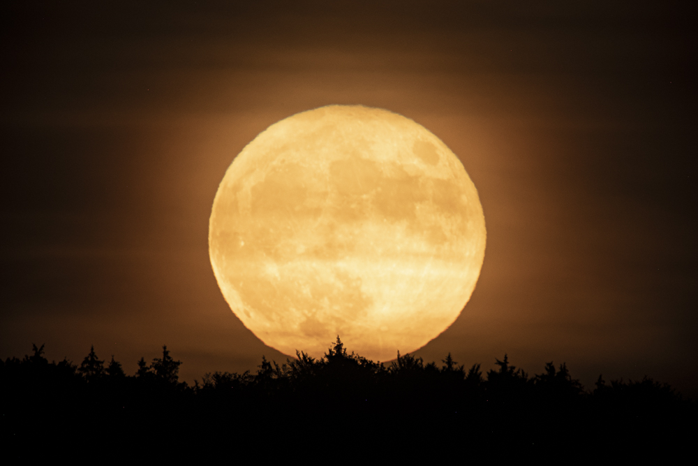 Aufgang Supervollmond