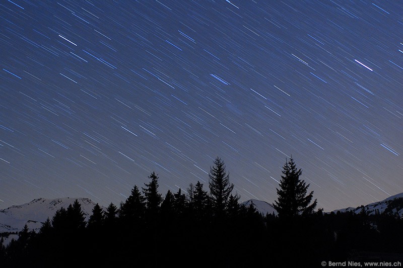 Star trails