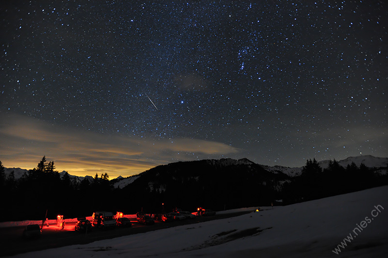 Light Pollution with Meteor