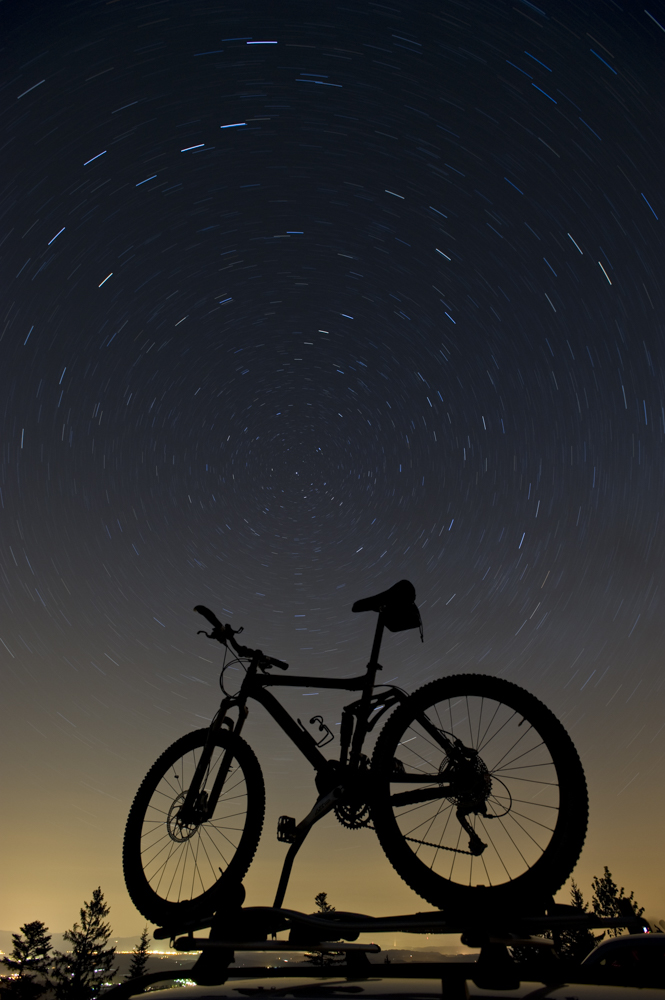 Mountainbike with Polaris