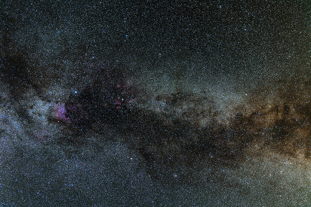 Milky Way in Constellation Cygnus