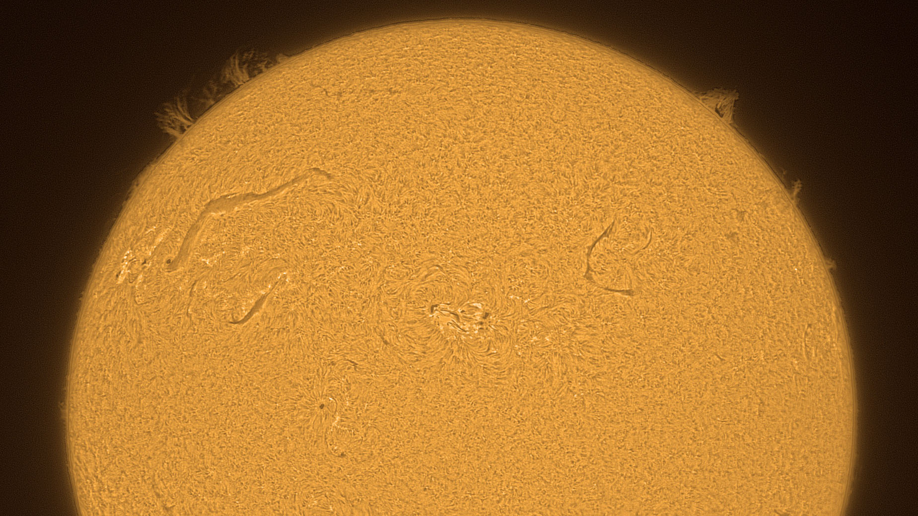 Sonne Hα, 20.6.2022