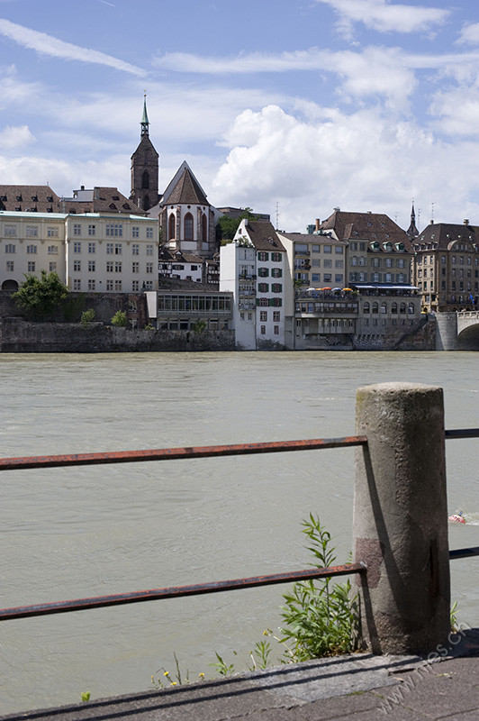 Rhine with Martins Church