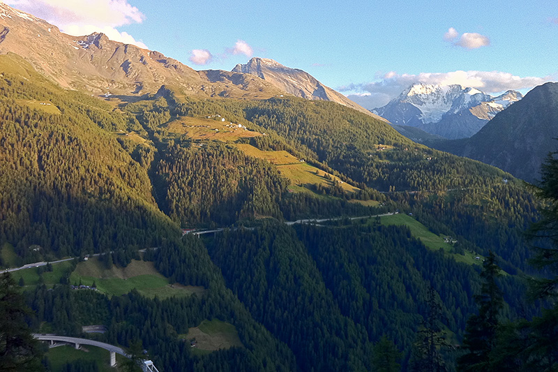 Simplon Pass Road