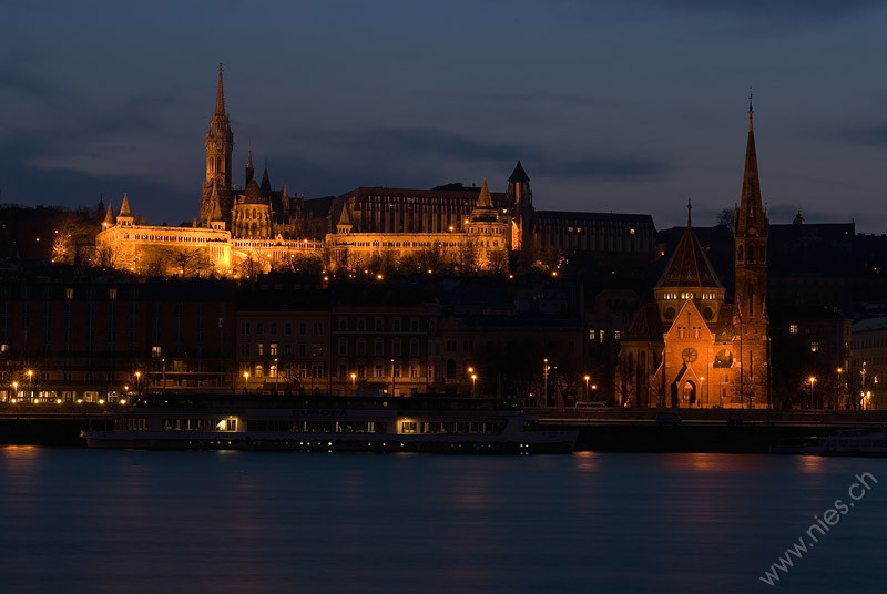 Budapest at night