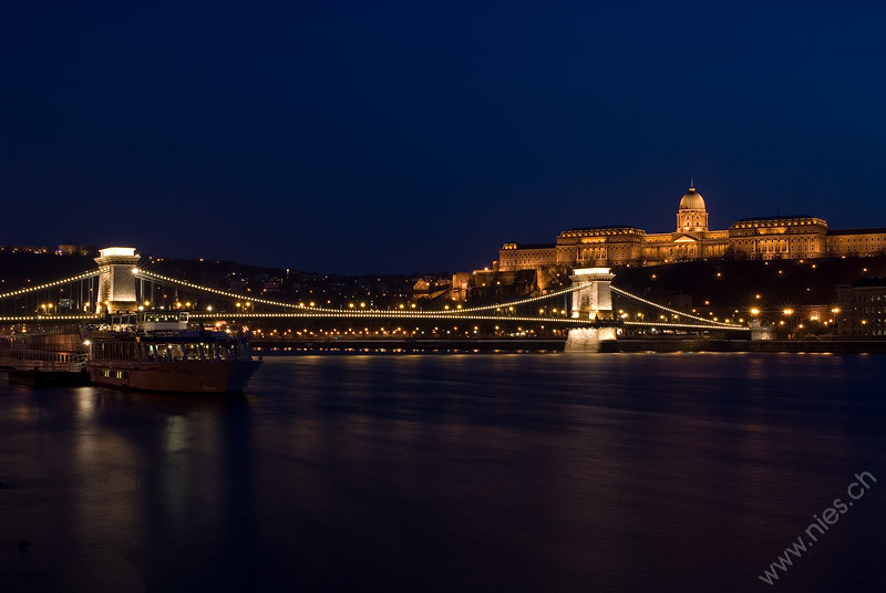 Budapest at night