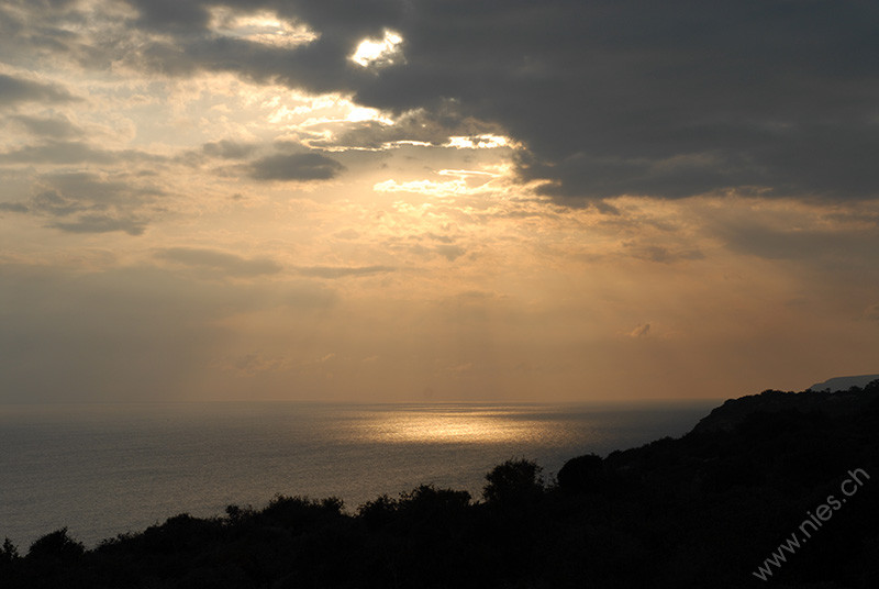 Light and Shadows on the Sea