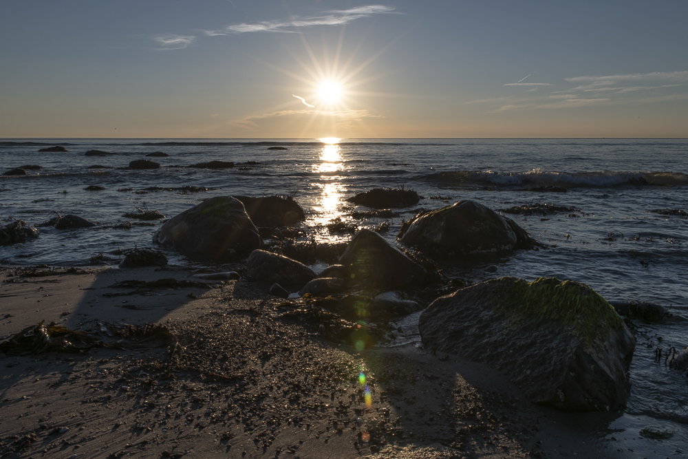 Sunset in Hirtshals