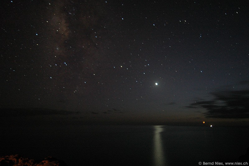 Milky Way and Venus