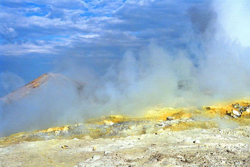 Steam Clouds on Vulcano