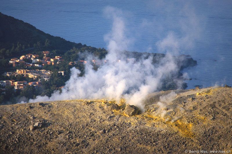 Steaming Crater Edge