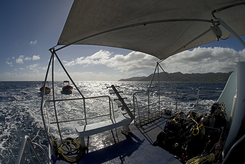 Nai'a aft deck