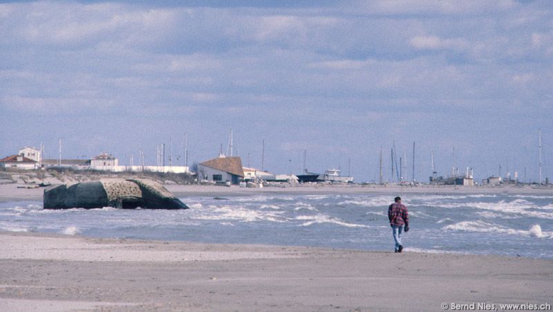 Bunker on a beach