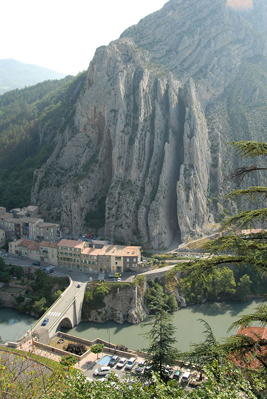 Sisteron von Oben