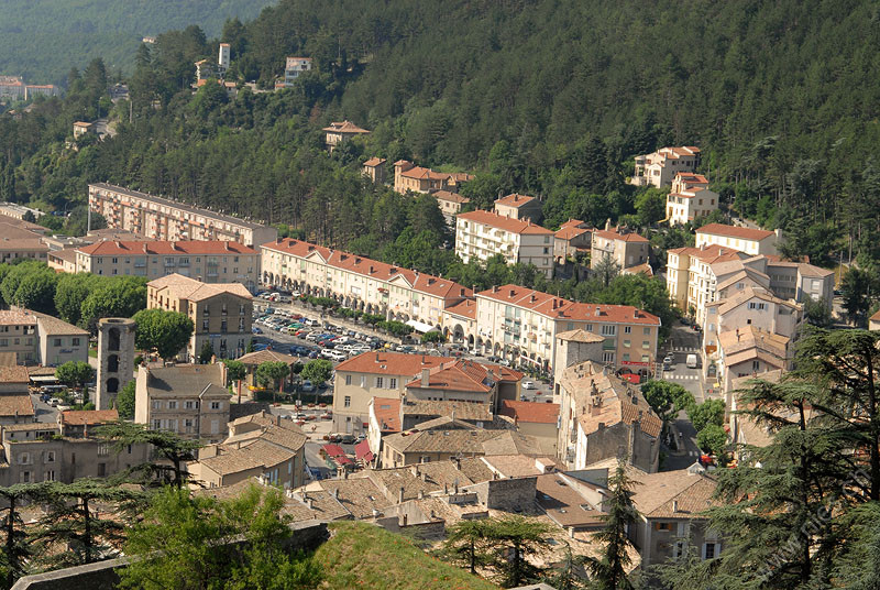 Sisteron von Oben