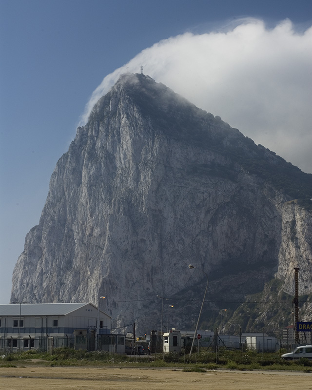 Monkey Rock with cloud