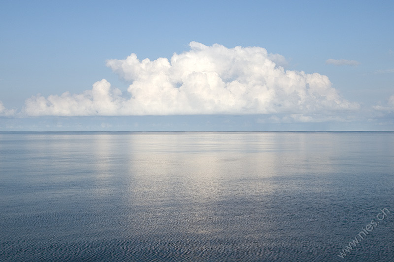 Wolkenspiegelung