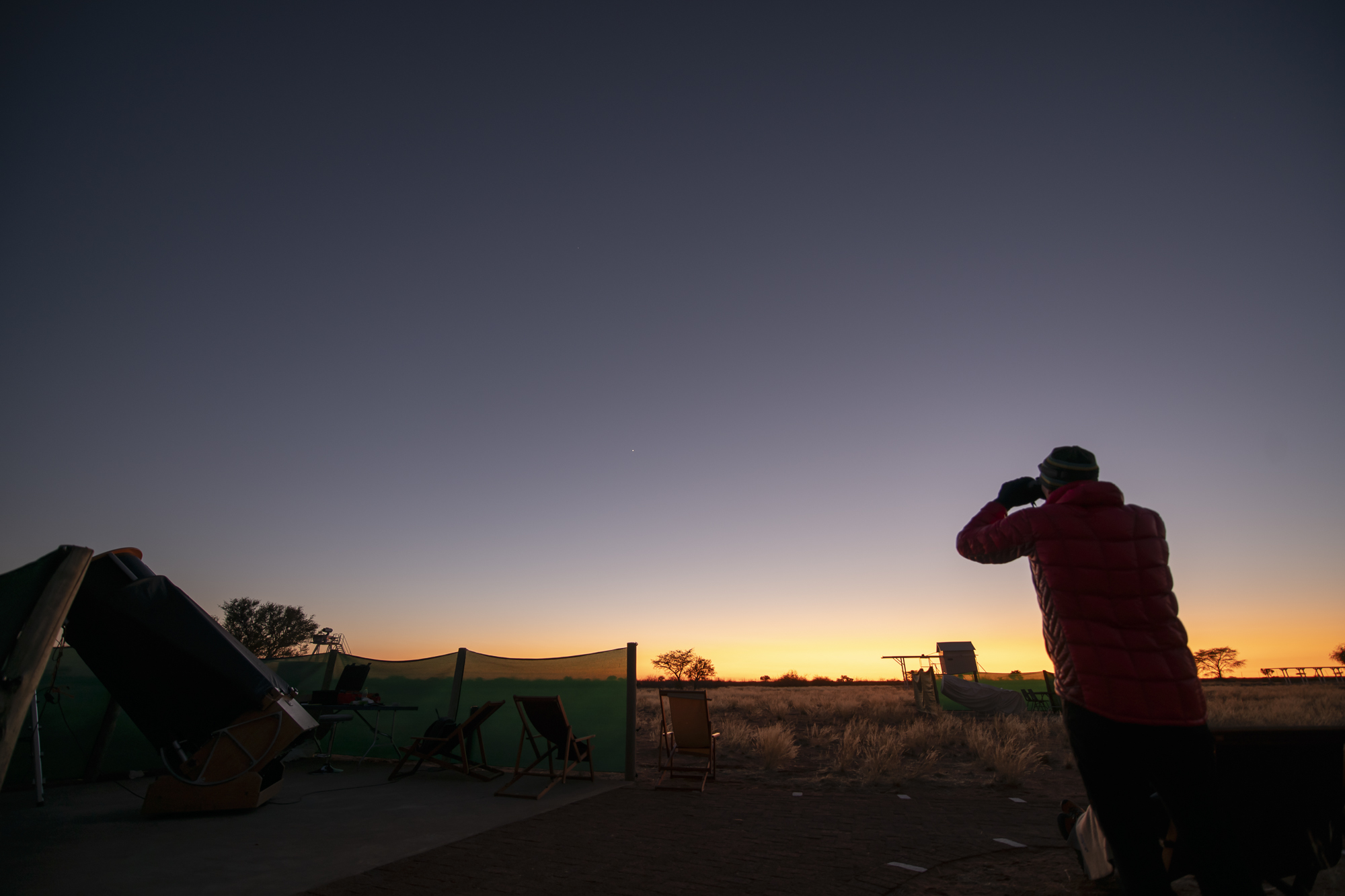 Searching for Mercury before Sunrise