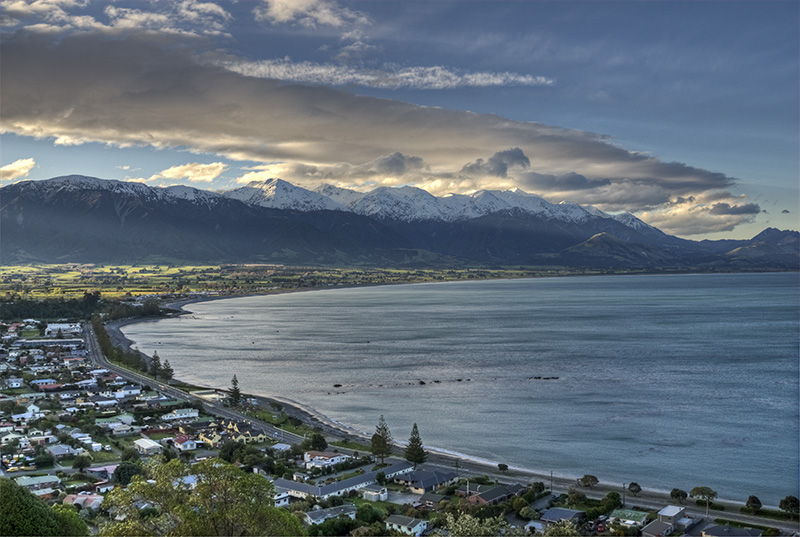 Abendstimmung in Kaikoura