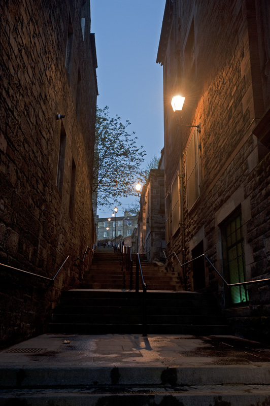 Treppe, Edinburgh © Bernd Nies