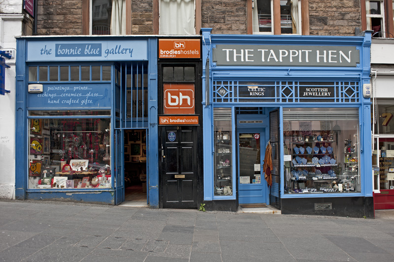 Shops on the Royal Mile