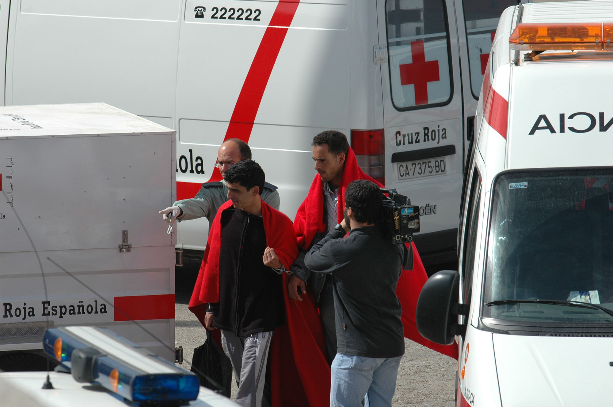 Marokkanische Flüchtlinge