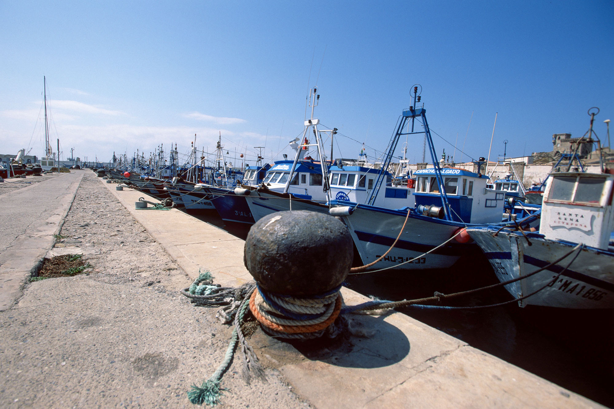 Fischerboote im Hafen