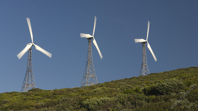 wind turbines