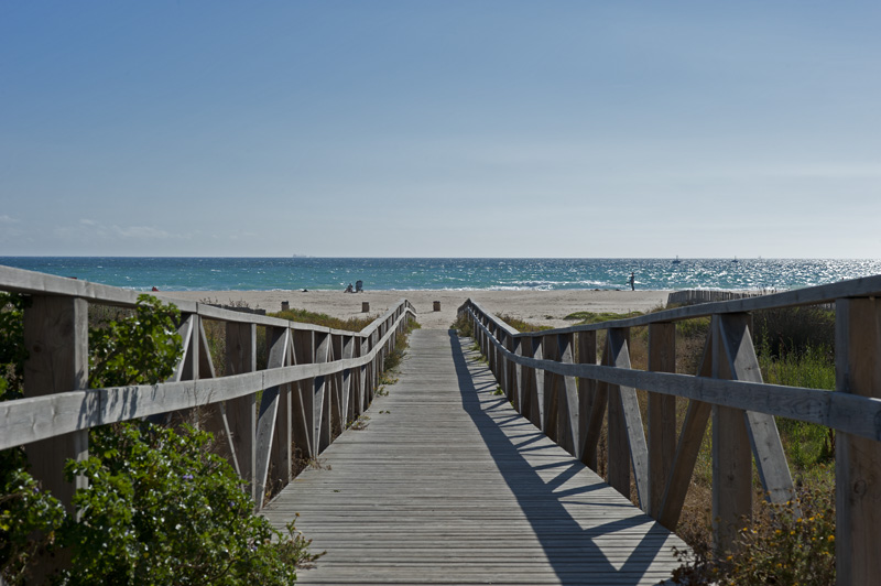 walkway to the beach